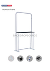Exhibit Display stand with Shelves & TV mount.