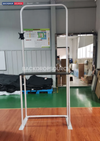 Exhibit Display stand with Shelves & TV mount.