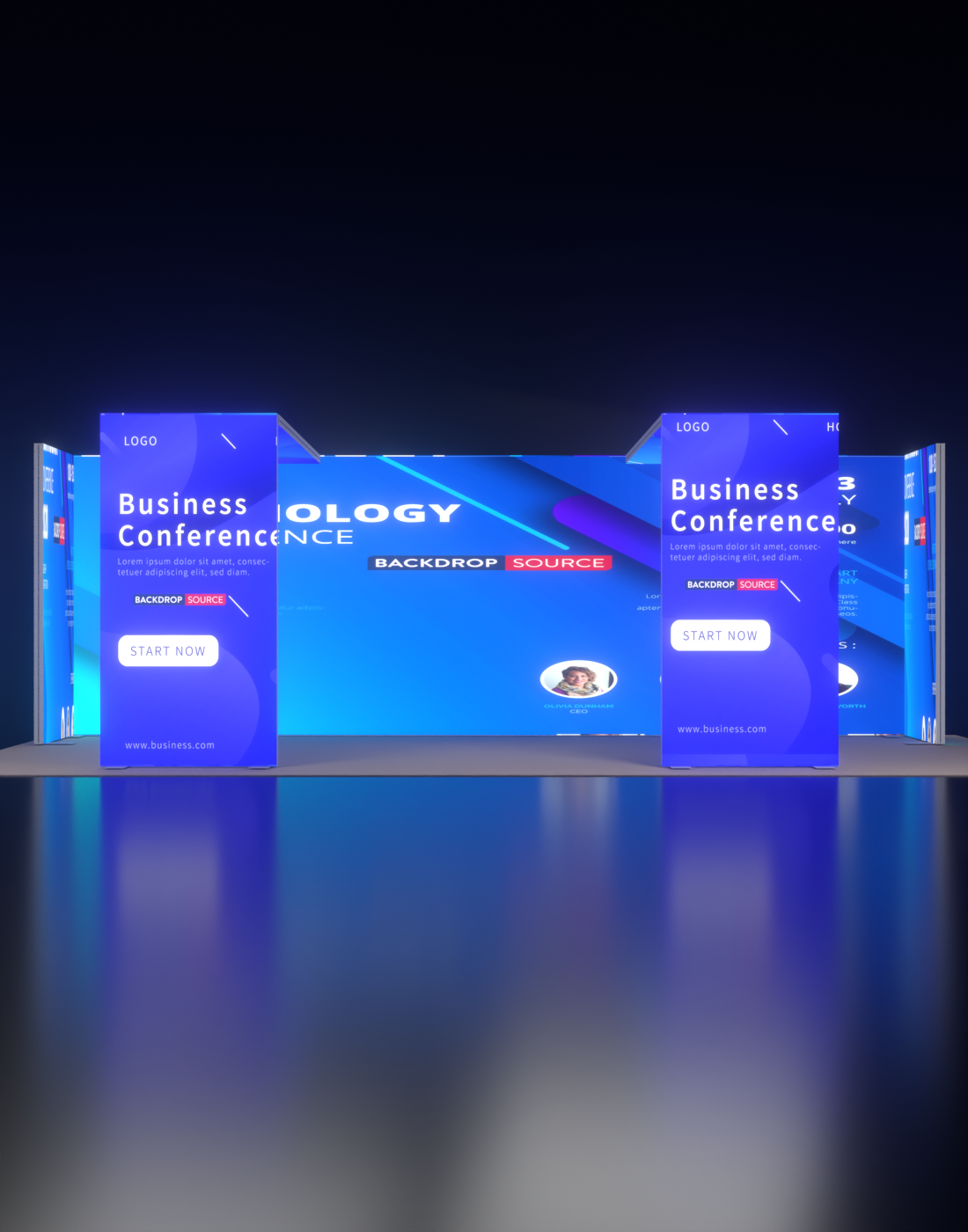 SEG Modular Lightbox Display Kit - Model 14.