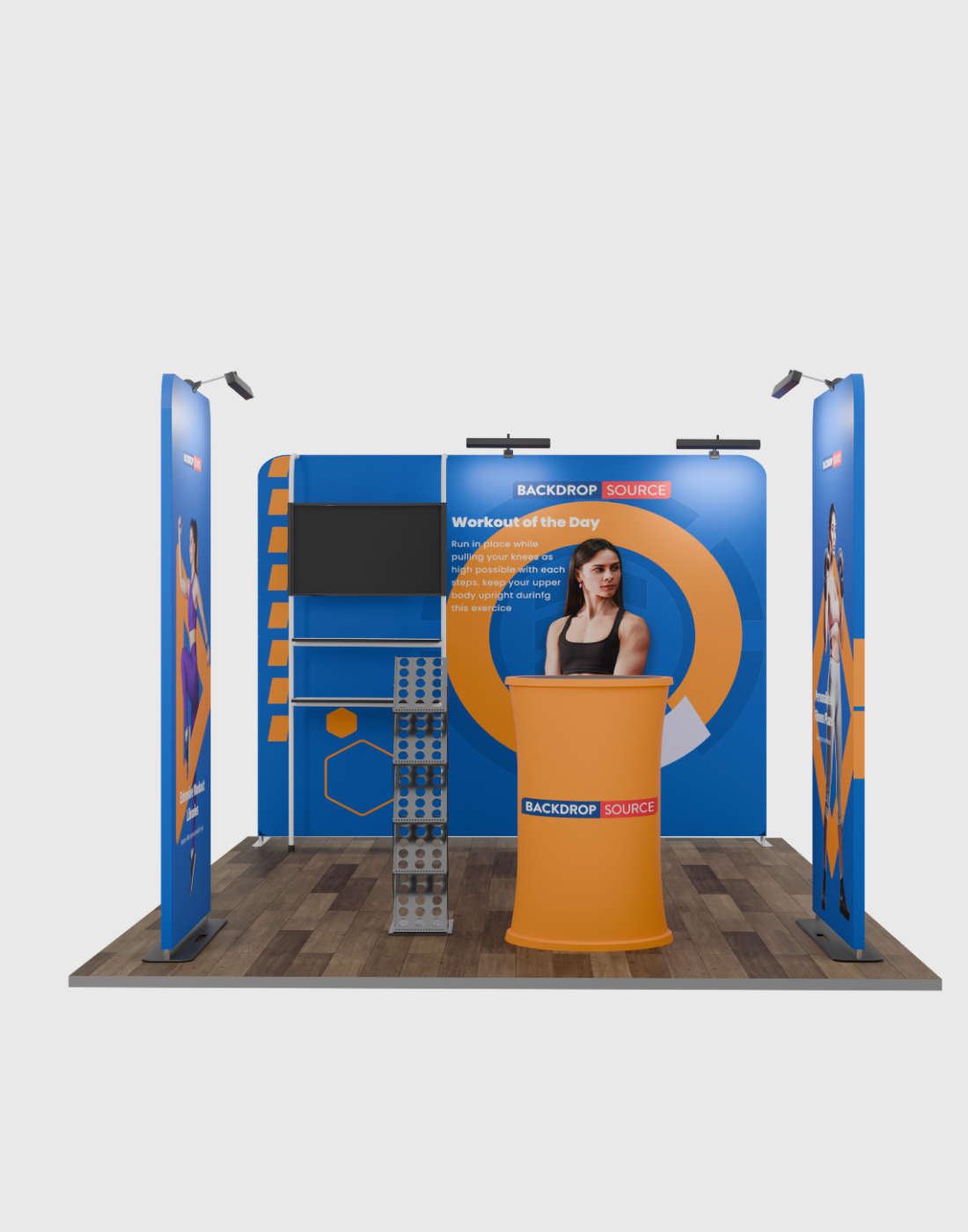 Premium Exhibition Kit from Backdropsource NZ for professional event displays and trade show backdrops.