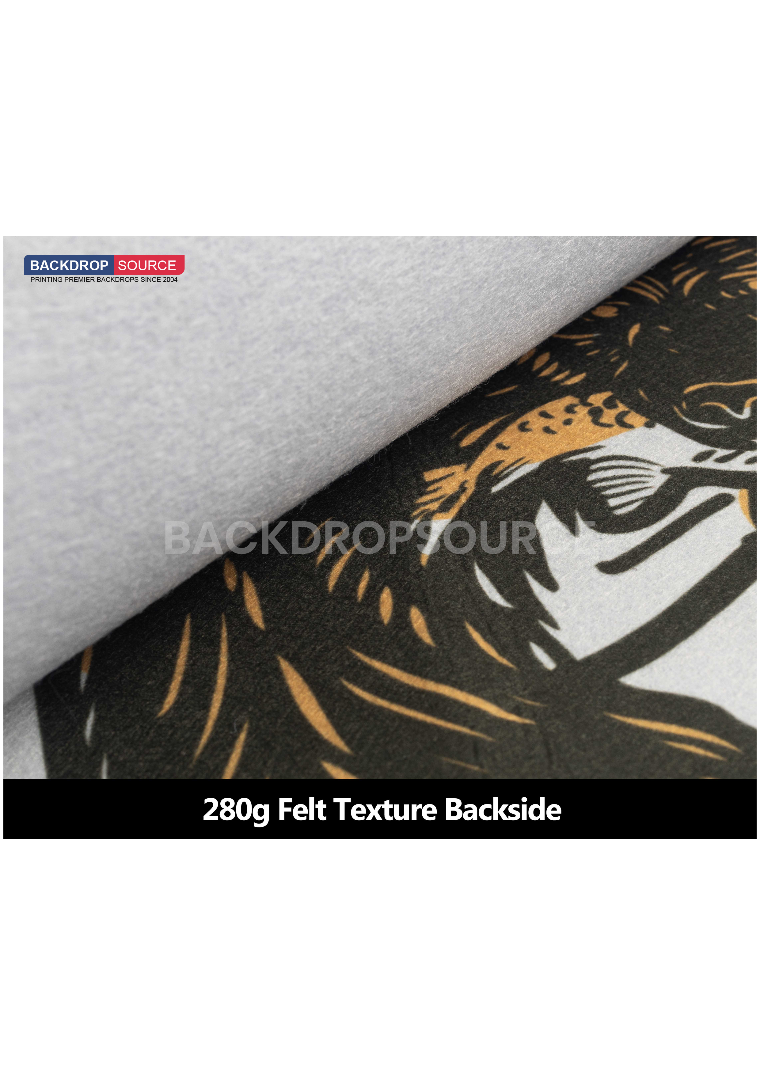 Felt Polyester Fabric Printing -280G.