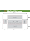 Premium Fitted Table Cover for events from Backdropsource NZ, ideal for professional display and branding.