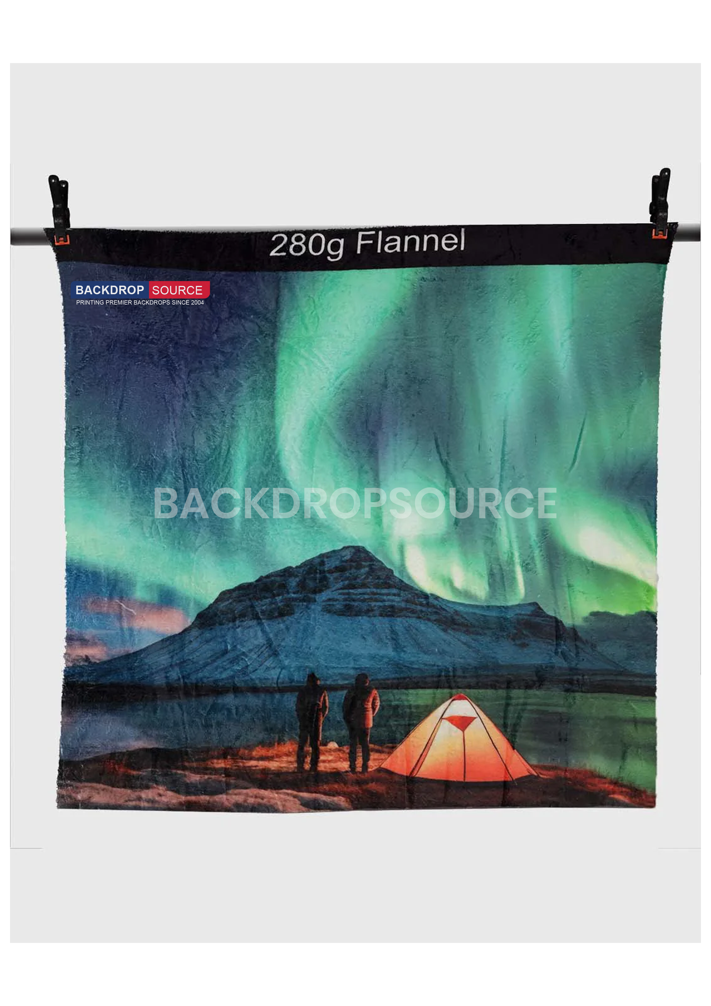 Flannel Polyester Fabric Printing -280G.