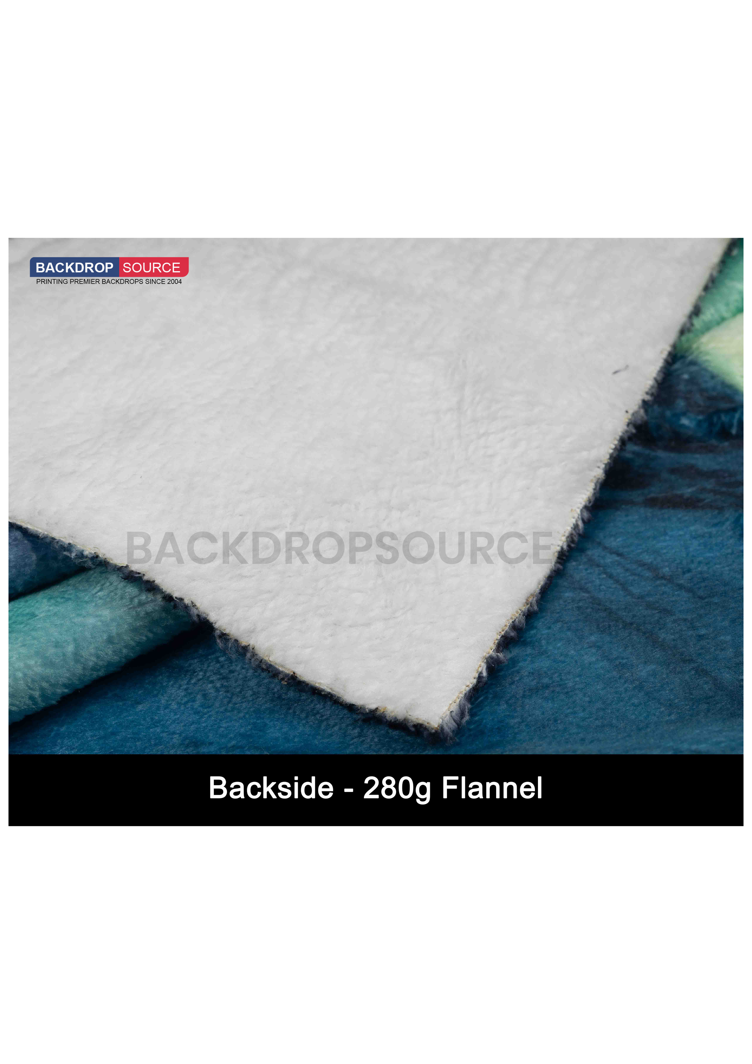 Flannel Polyester Fabric Printing -280G.