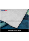 Flannel Polyester Fabric Printing -280G.