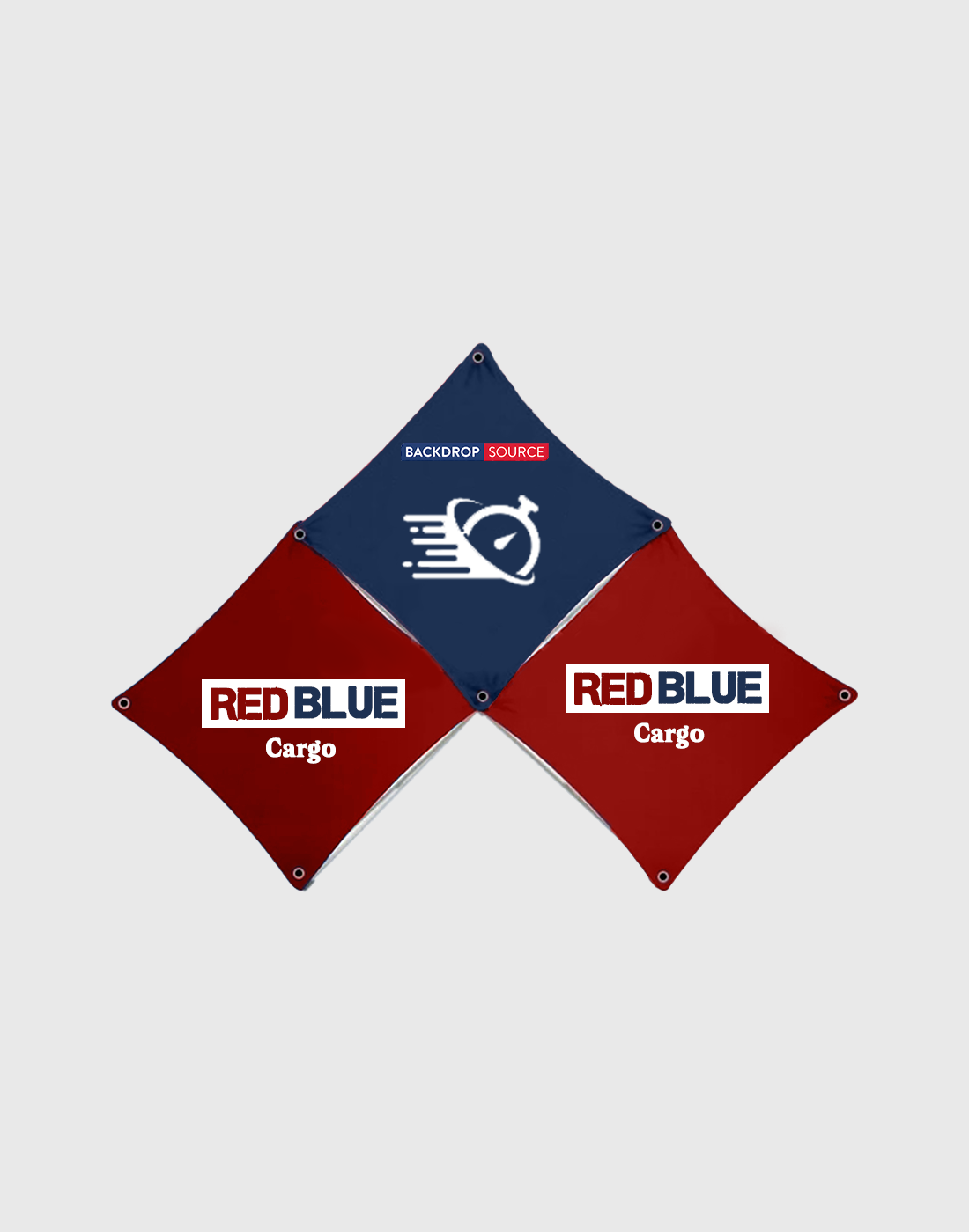 Triangular (small) - Pop Up GeoMetrix Grid Display.