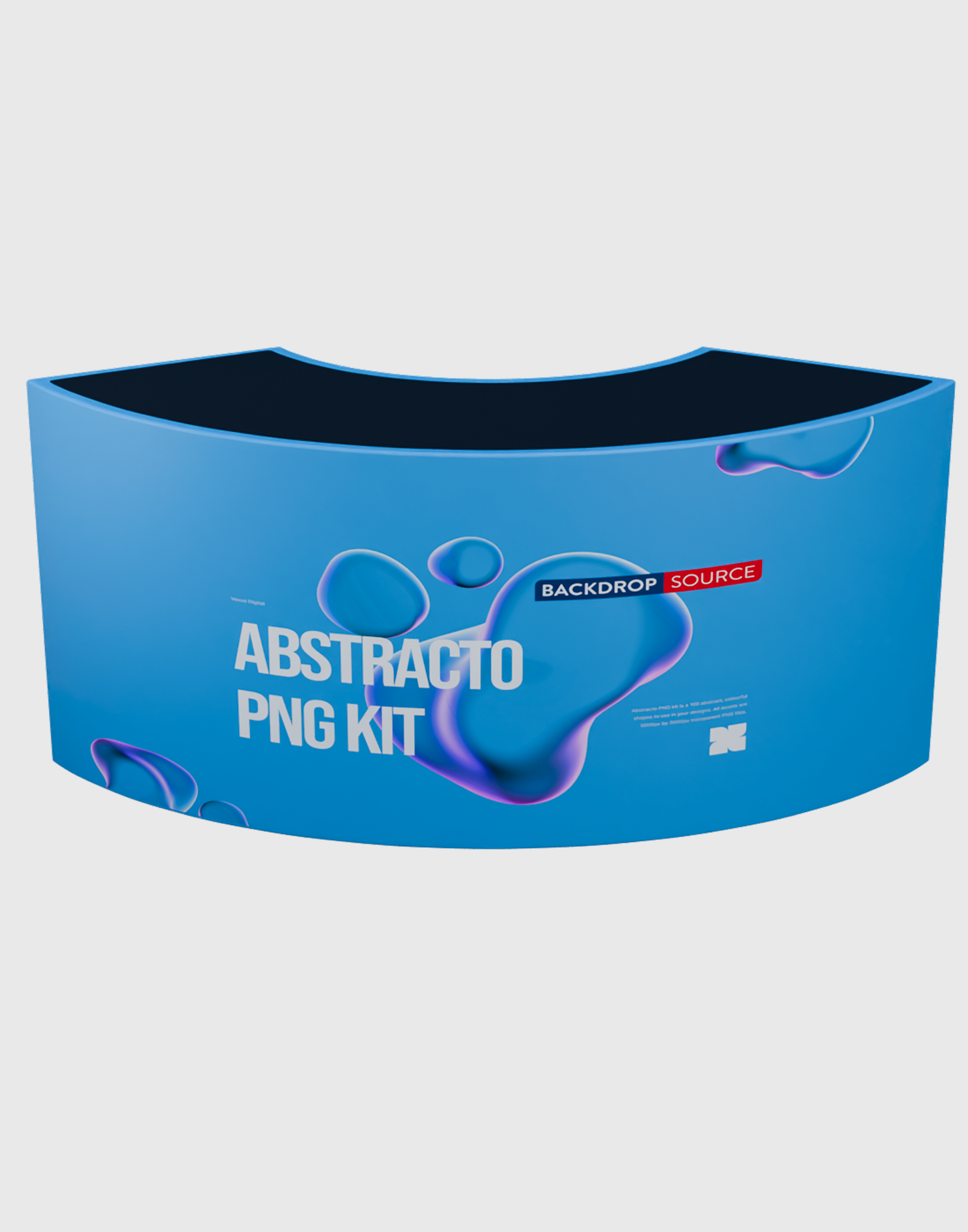 Trade Show Reception Desk.