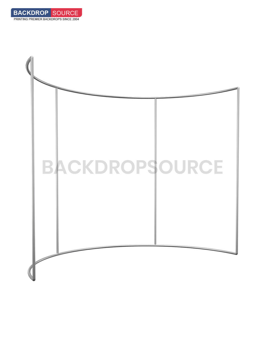 Custom 180° Curved Enclosure Wall.