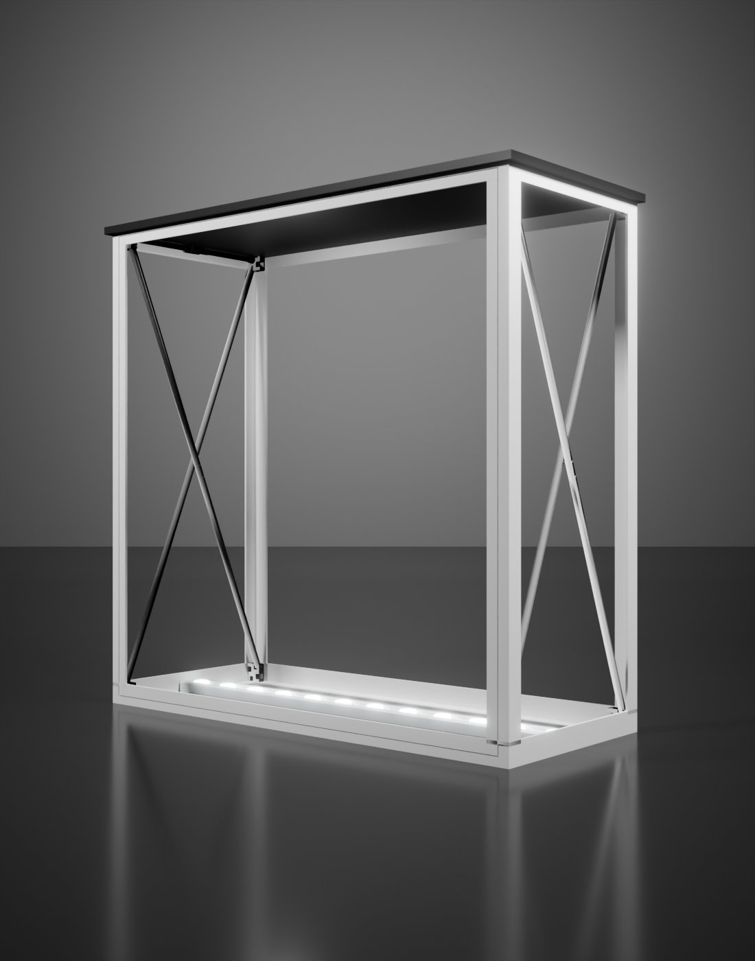 Popup SEG Backlit Counter.