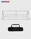 Triple-Sided Graphic Stand.
