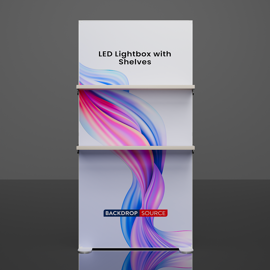 SEG LED Light Box with Shelves.