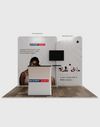 Portable Exhibit Display 3m x 3m- Model 3.