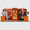 Portable Exhibit Display 6m x 3m - Model 9.