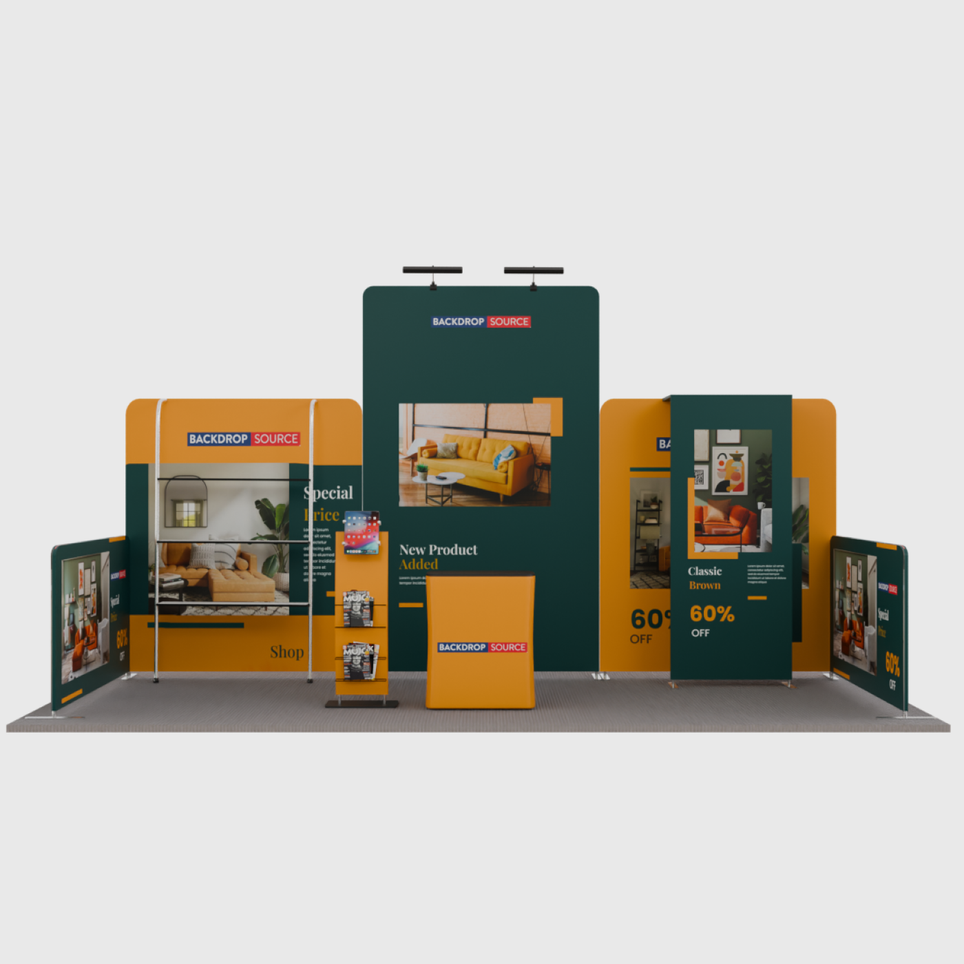 Seamless Displays for Impactful Exhibitions.