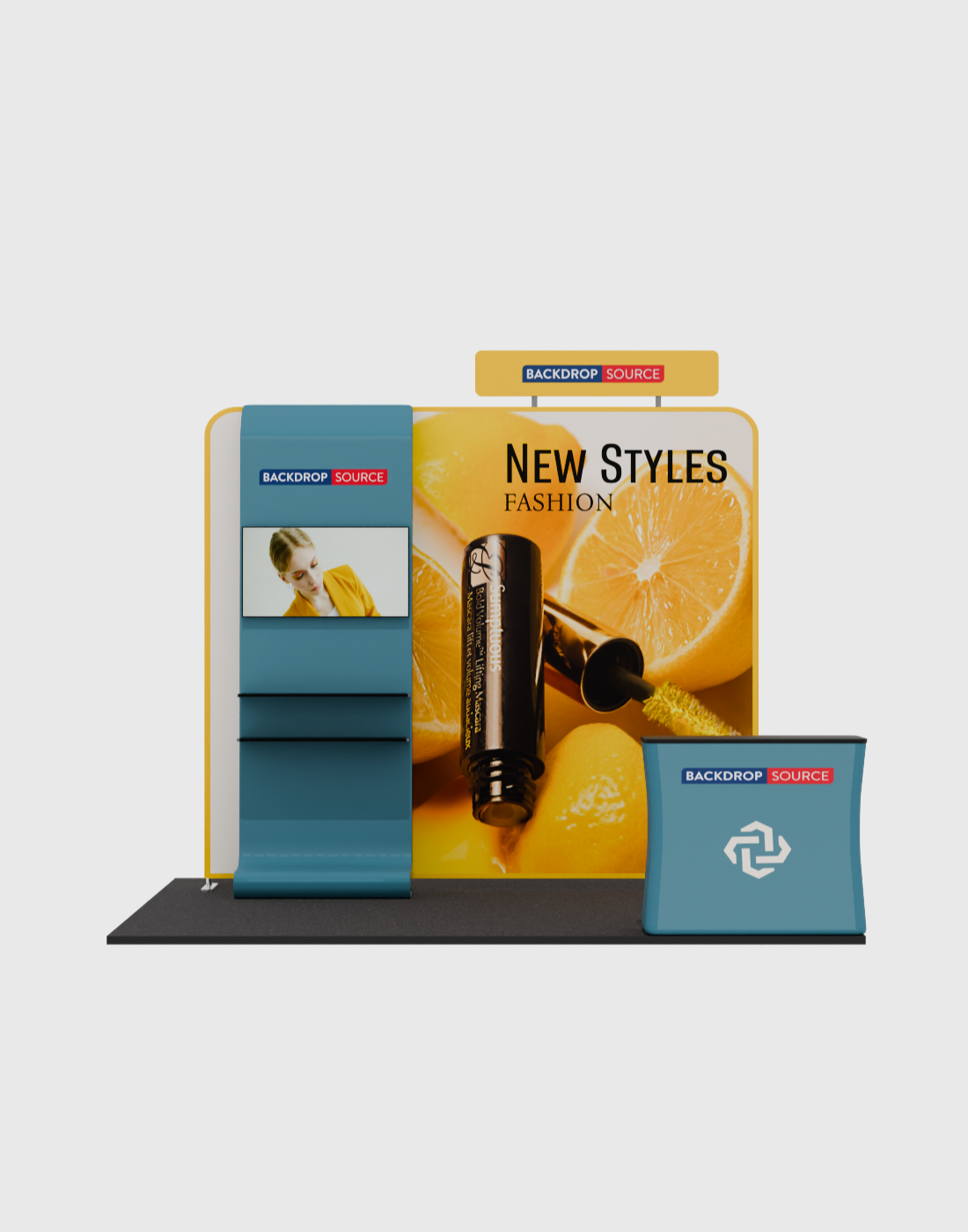 Portable Exhibit Display 3m x 3m - Model 16.