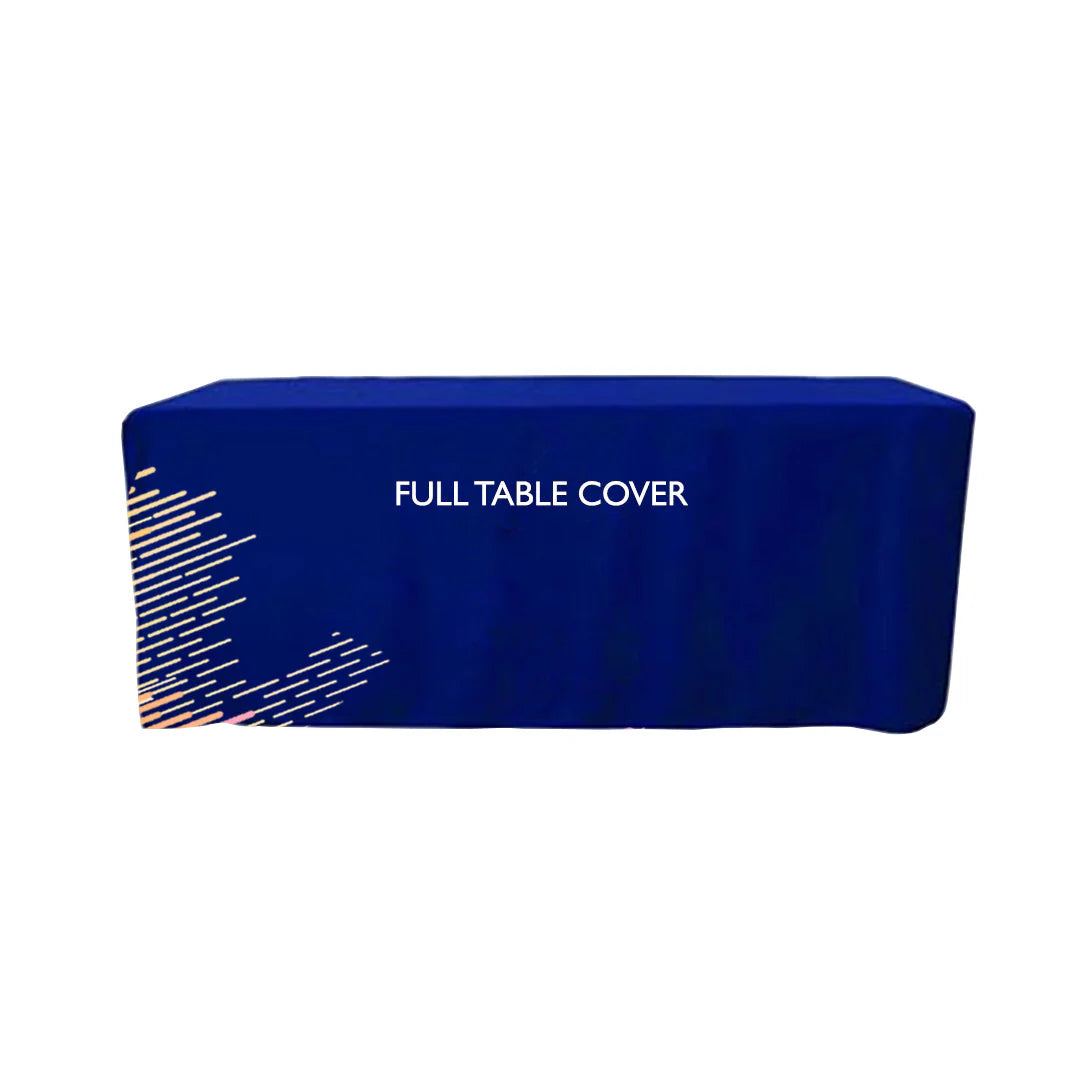 Premium standard table covers for events by Backdropsource NZ, ideal for professional display setups.