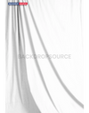 Solid white muslin photography backdrop for professional studio shoots and seamless background effects.