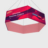 Sky Tube Hexagon Hanging Banner.
