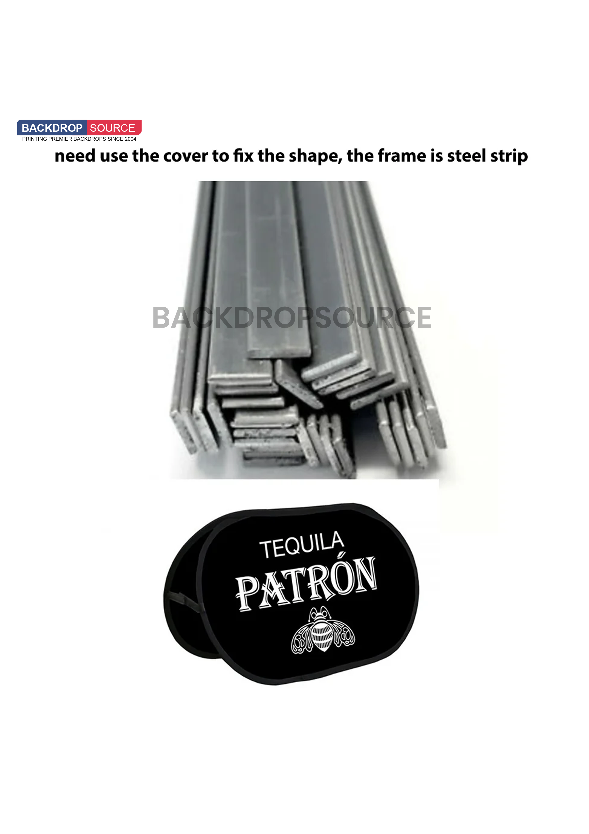 Horizontal Pop Up Banners ( Double Side Printed).