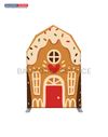 House Shaped Customized Backdrop Stand.