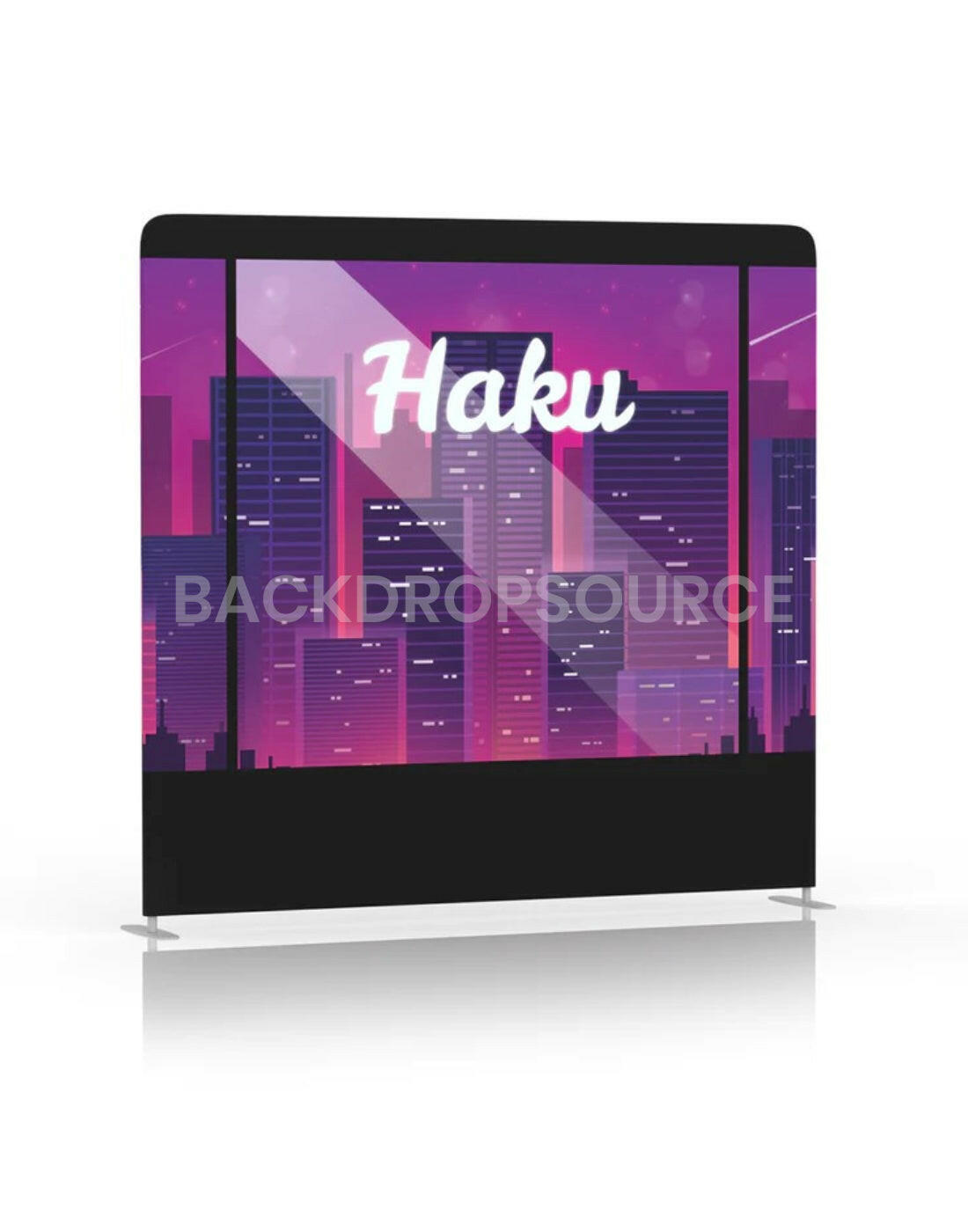 City Lights Podcast Backdrop.