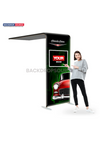 L-Shaped Arch Tube Fabric Display.