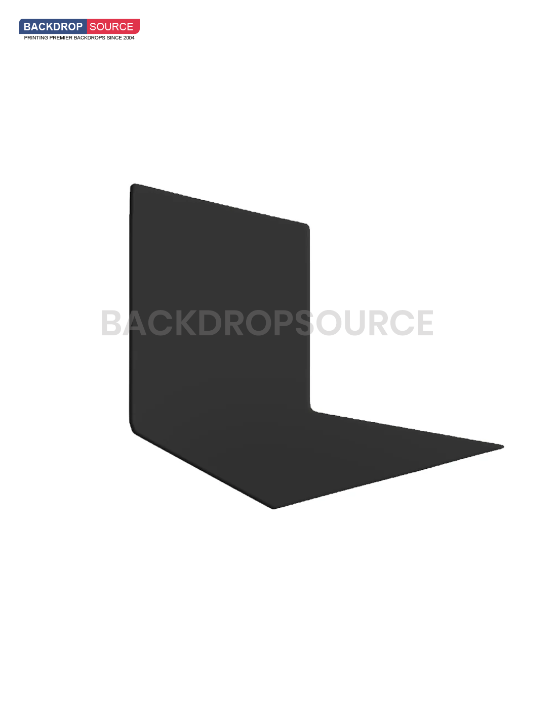 L - Shaped Chroma Key Green/ White/ Black Backdrop.