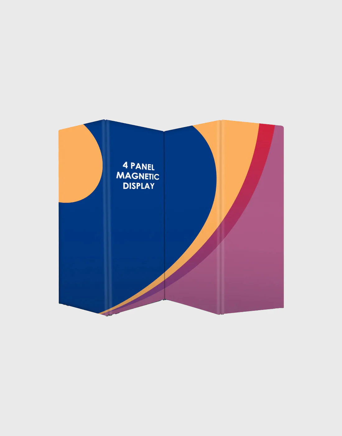 Magnetic Partition Displays - 4 Panel.