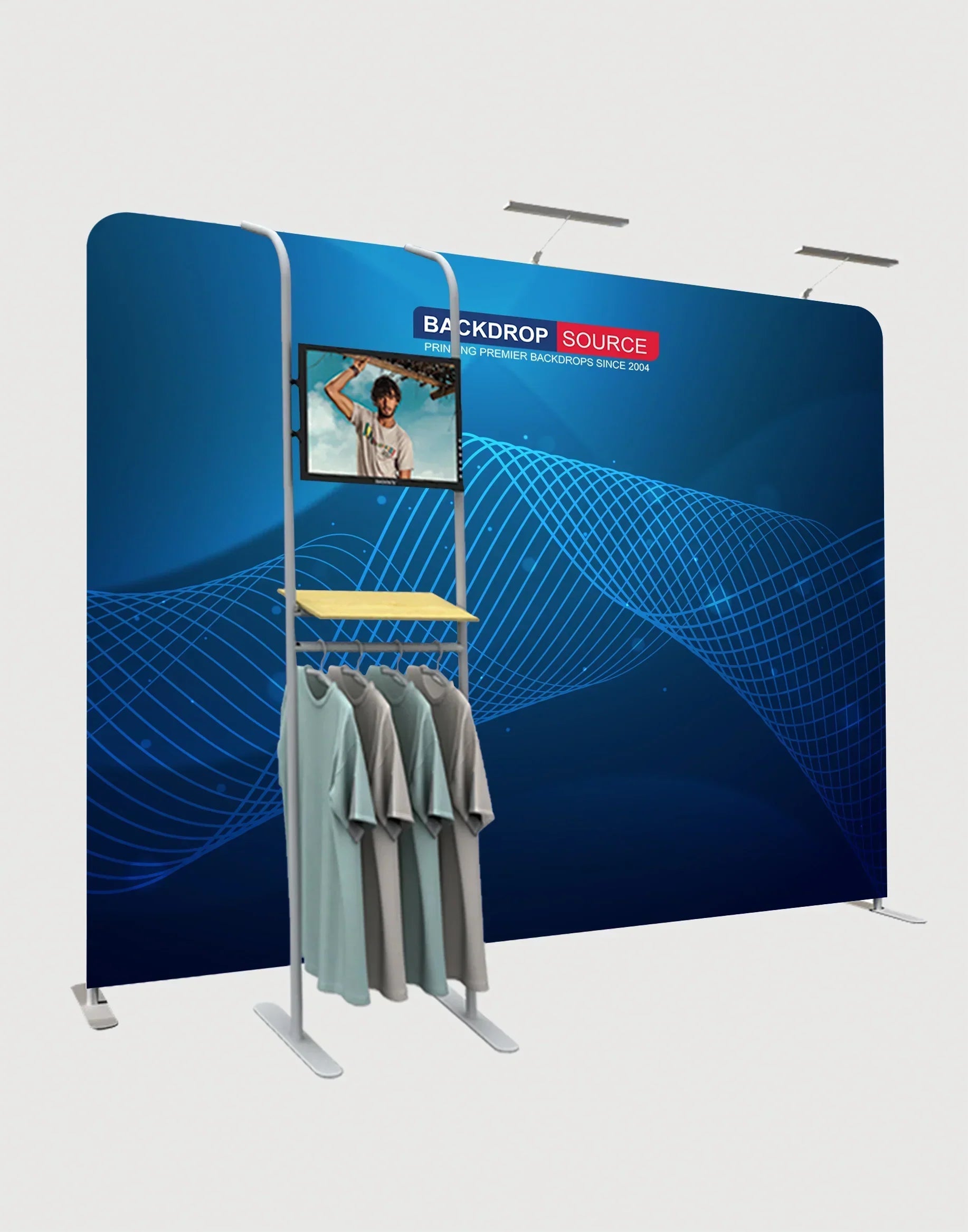 Media Wall with Accessories.