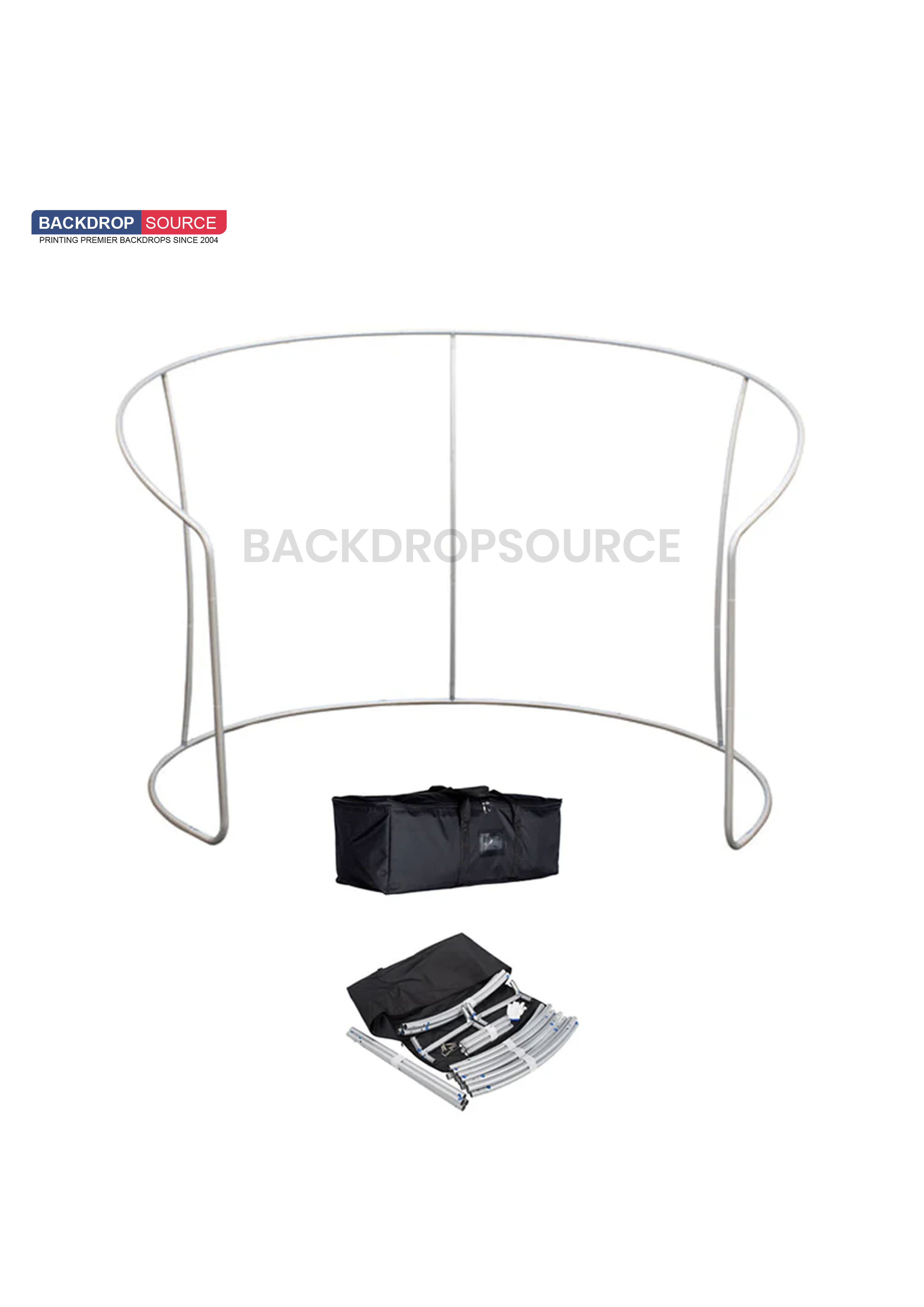 Meeting pod fabric display showcasing professional branding solutions for all events and corporate gatherings.