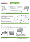 Meeting pod fabric display showcasing professional branding solutions for all events and corporate gatherings.