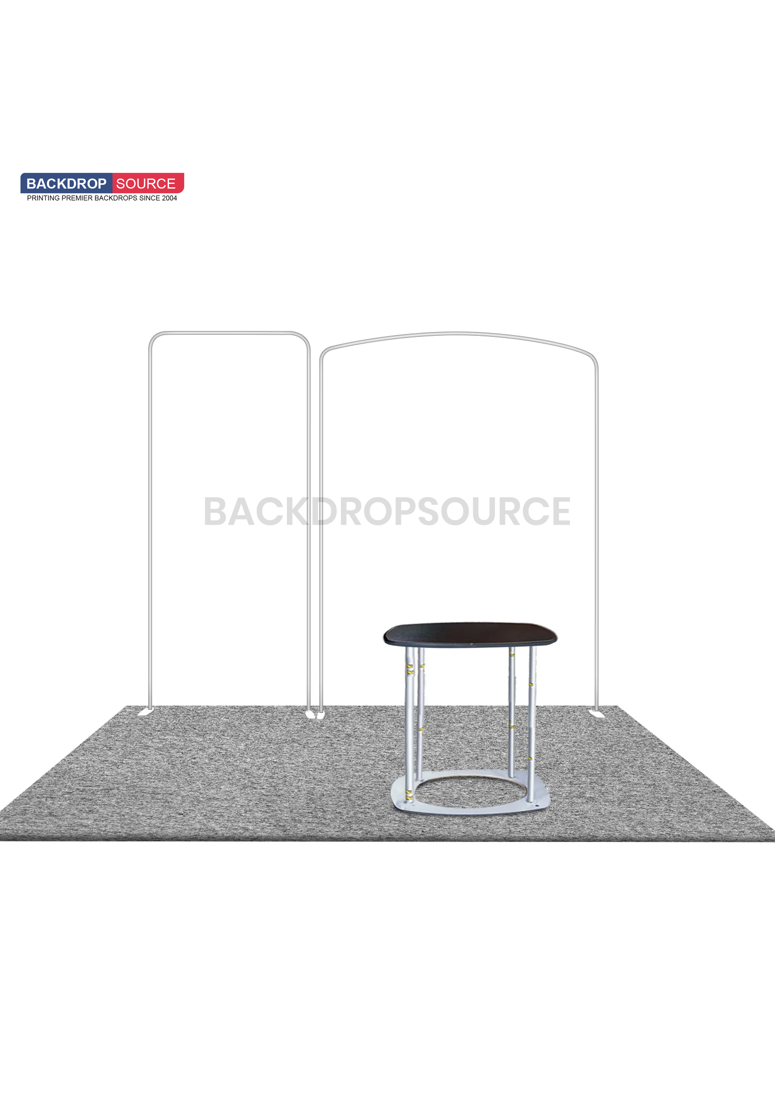 3m wide modular exhibition kit with customizable design for professional trade show booths display solutions.