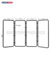 Panoramic Foldable Media Wall with Shape-Shifting Design.