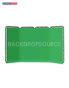 Panoramic Foldable Media Wall with Shape-Shifting Design.