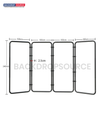 Panoramic Foldable Media Wall with Shape-Shifting Design.
