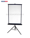 Passport white backdrop with stand for professional ID photo sessions, ideal studio equipment for passport photos.