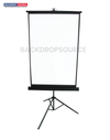 Passport white backdrop with stand for professional ID photo sessions, ideal studio equipment for passport photos.