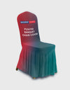 Pleated Banquet Chair Cover.