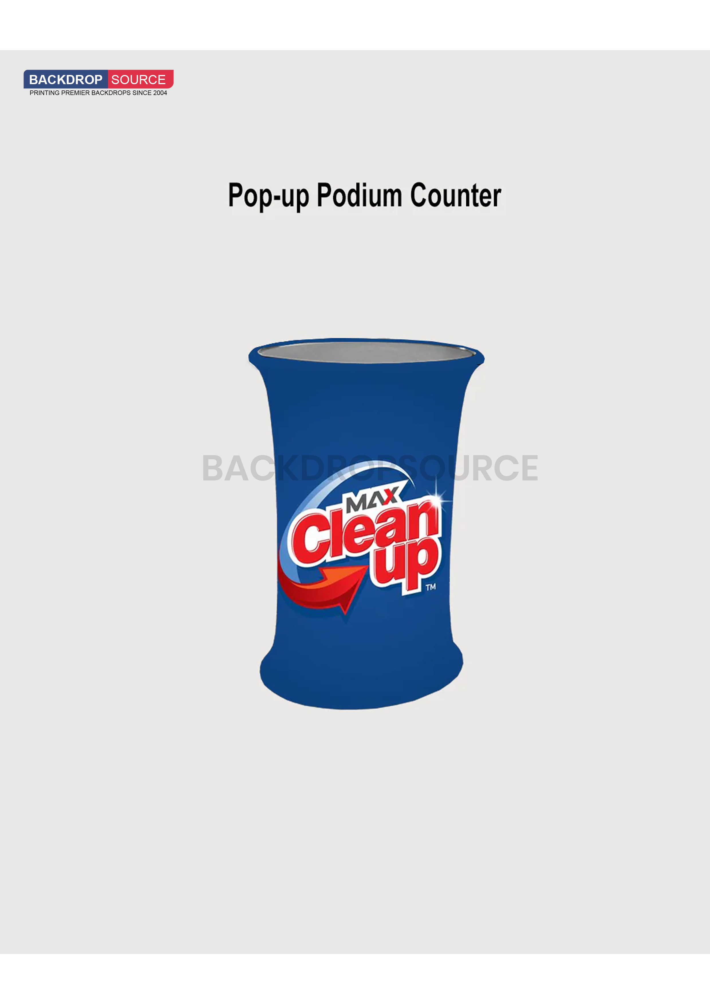 Pop Up Podium Counter.