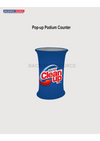 Pop Up Podium Counter.