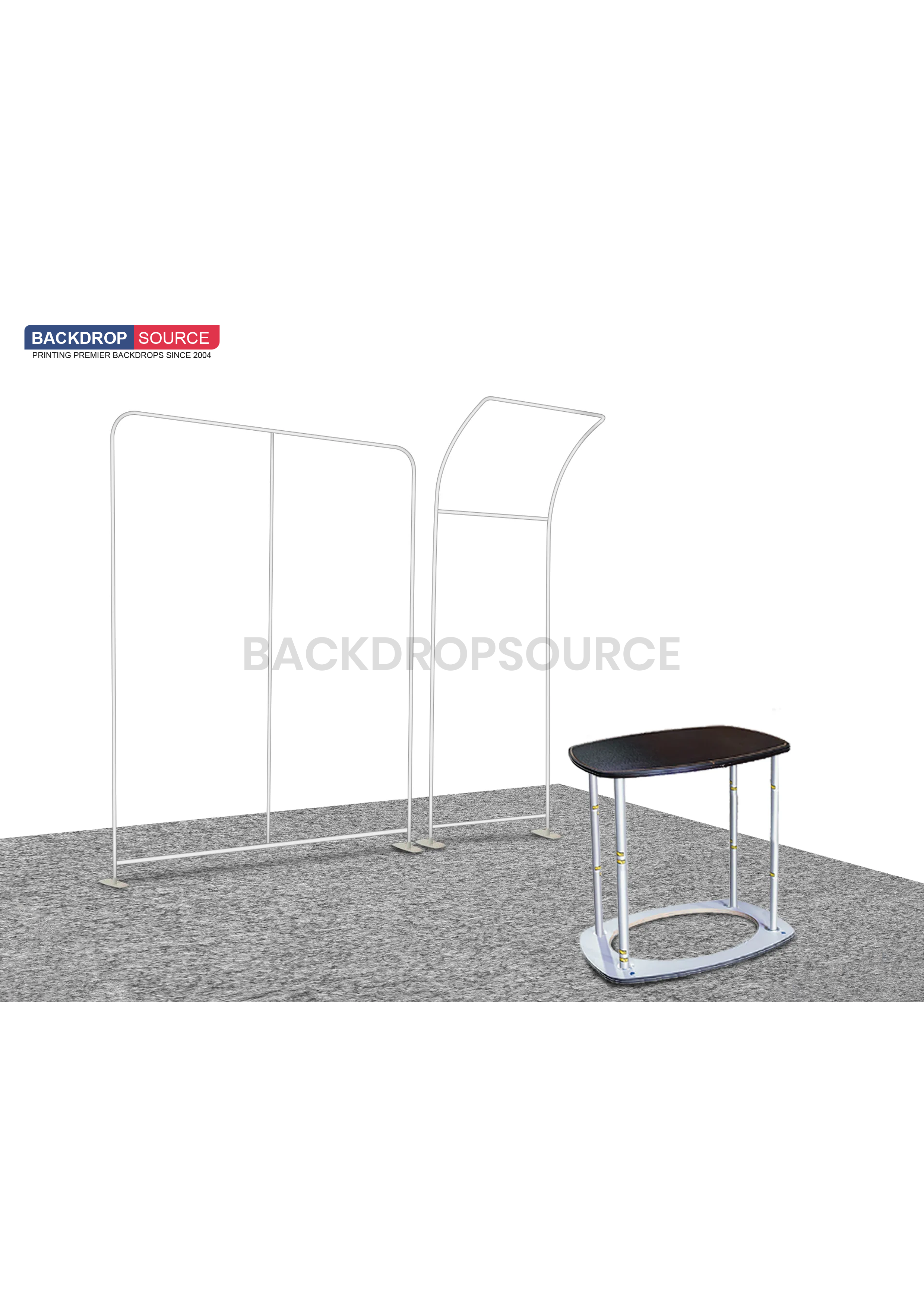 Portable Exhibit Display 3m x 3m - Model 6.
