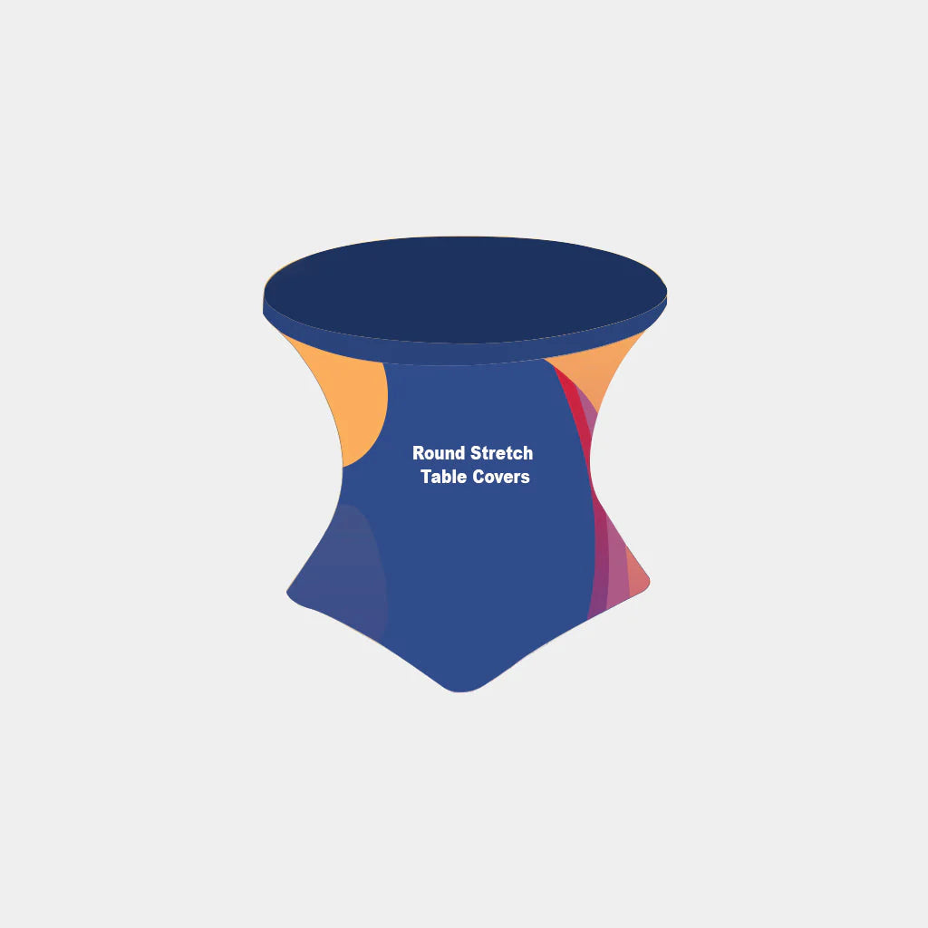 Round Stretch Table Covers.