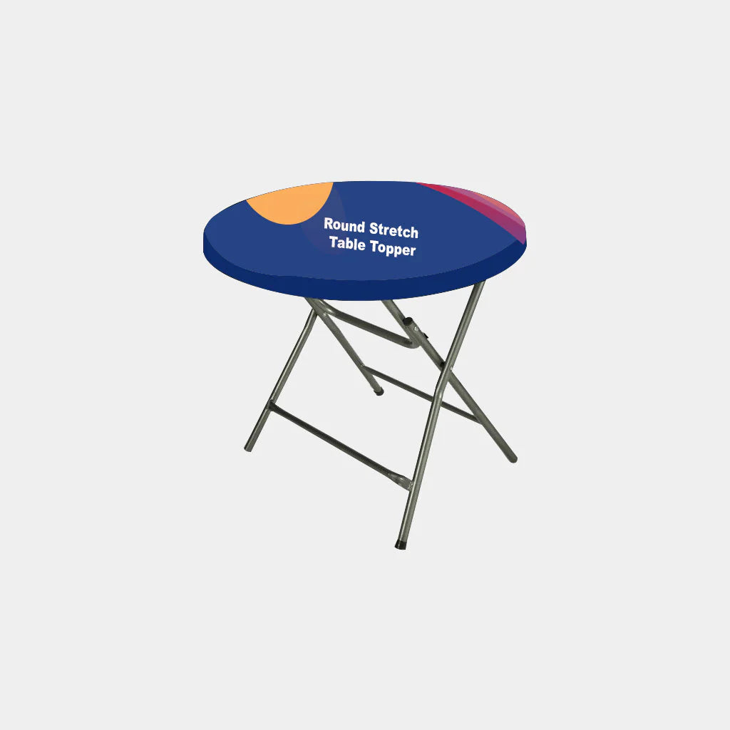Round Stretch Table Topper.