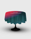 Round tablecloth Cover for Business.
