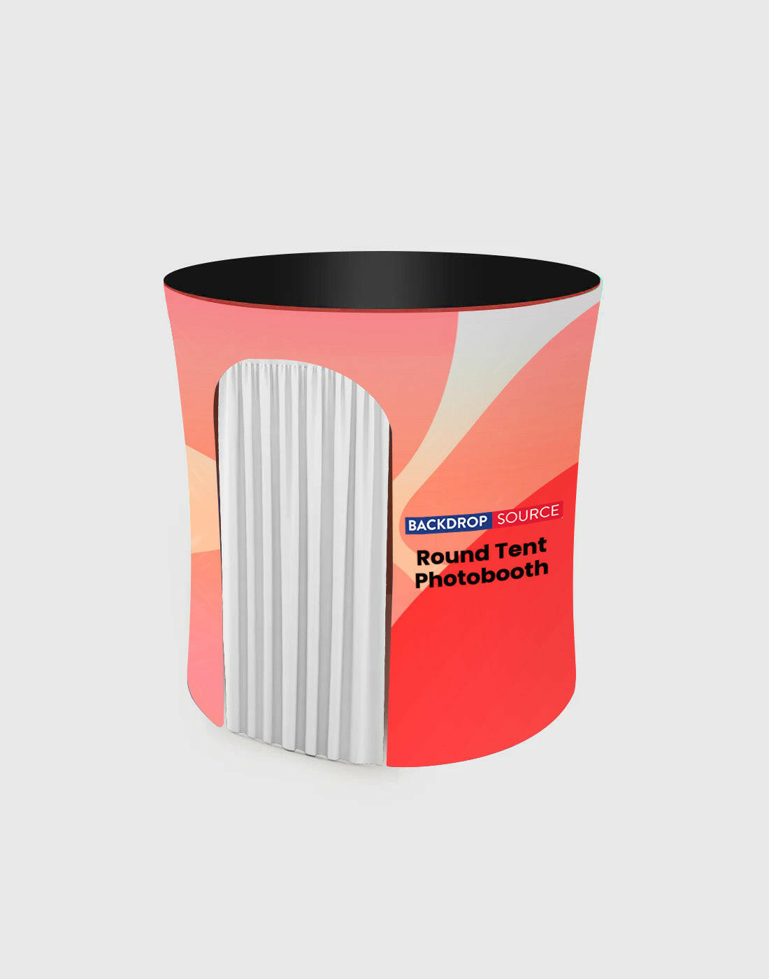 Round Tent Photobooth Backdrop.