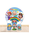 Pre Designed Round Backdrop Kits with Counter for Birthday Parties & Events.