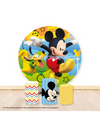 Pre Designed Round Backdrop Kits with Counter for Birthday Parties & Events.