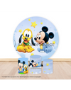 Pre Designed Round Backdrop Kits with Counter for Birthday Parties & Events.
