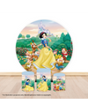 Pre Designed Round Backdrop Kits with Counter for Birthday Parties & Events.