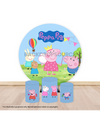 Pre Designed Round Backdrop Kits with Counter for Birthday Parties & Events.